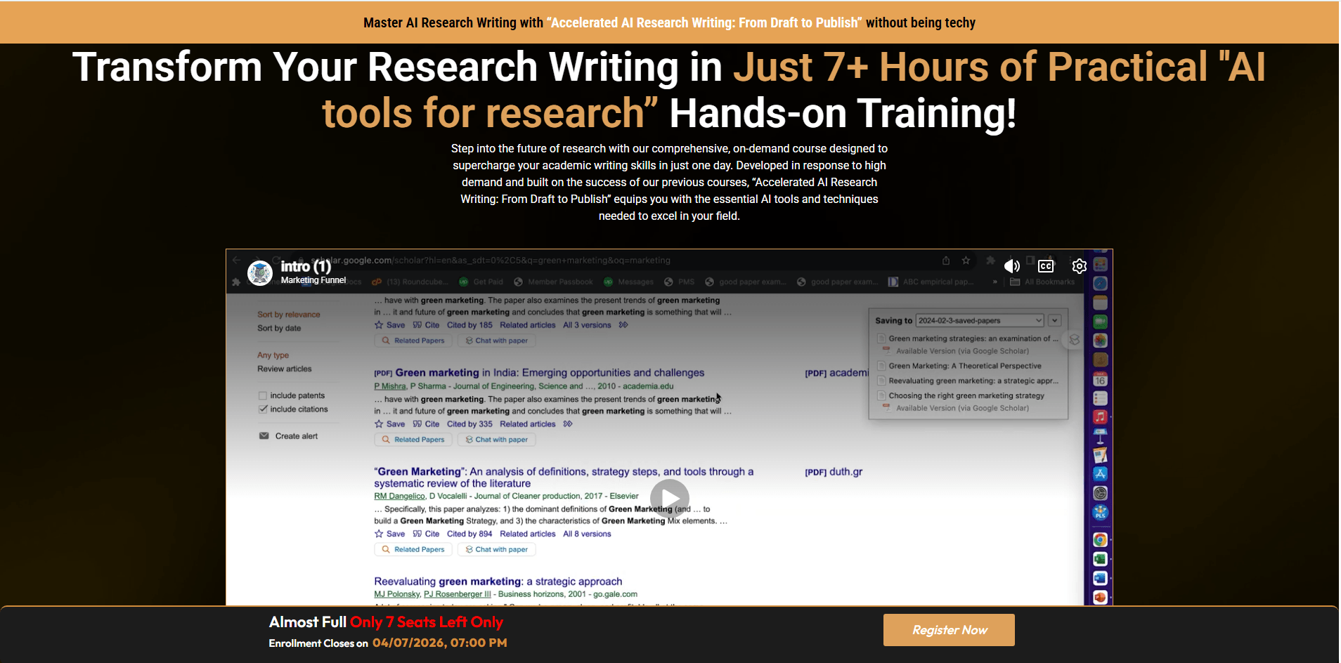 Research – PhD Coaches